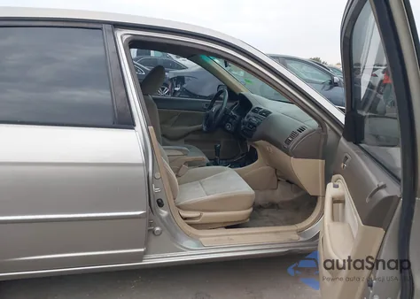 2003 Honda Civic Lx из США, поврежденный, VIN 1HGES15543L028379